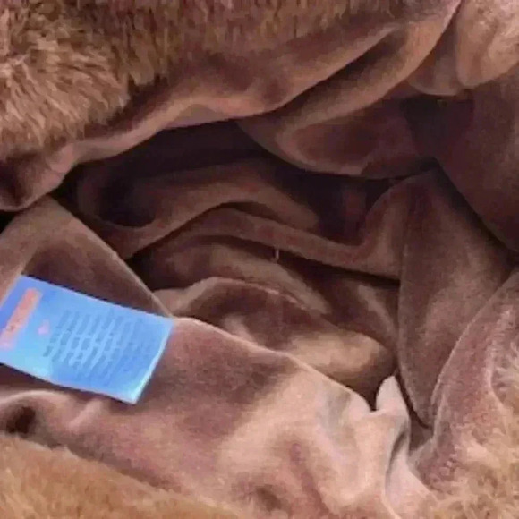 Gymboree Trapper hat w/ ear flaps Brown And Blue Plaid Fur Lined Hat Cap - Picture 7 of 12